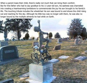 Amazing Tribute To Disabled Son