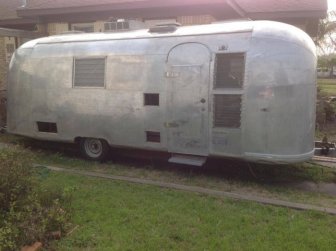 Old Camper Gets Converted Into A Hair Salon