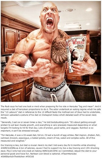How To Get Ripped Like The Rock