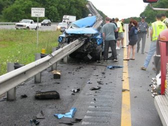 Horrific Car Wreck