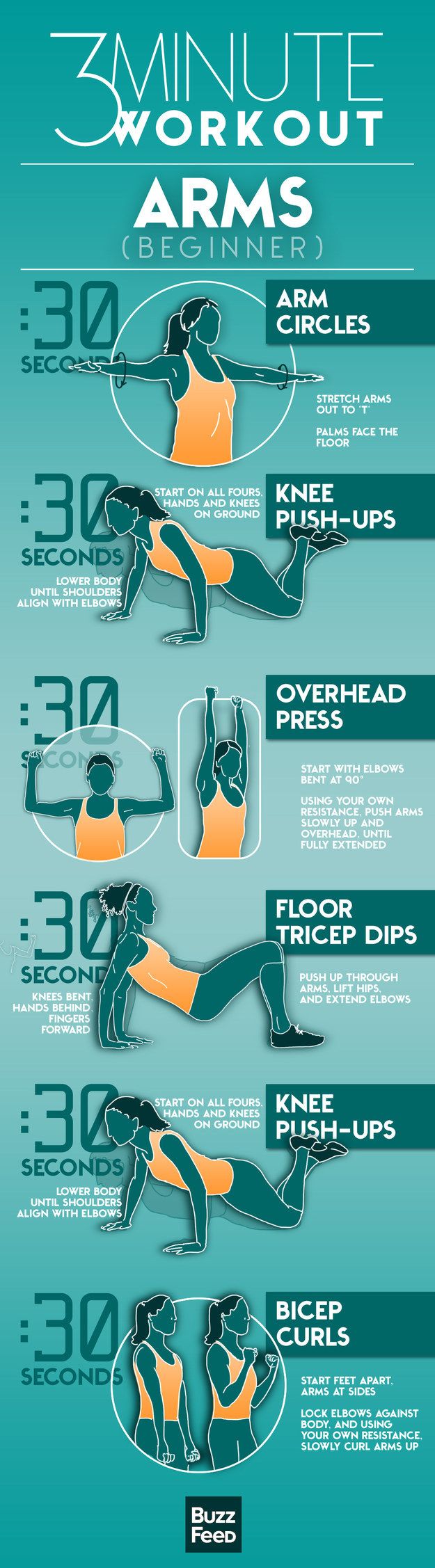 Work Out Your Arms In Only Three Minutes