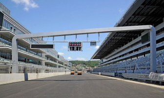 Sochi Formula 1 Circuit two months before the first Grand Prix of Russia