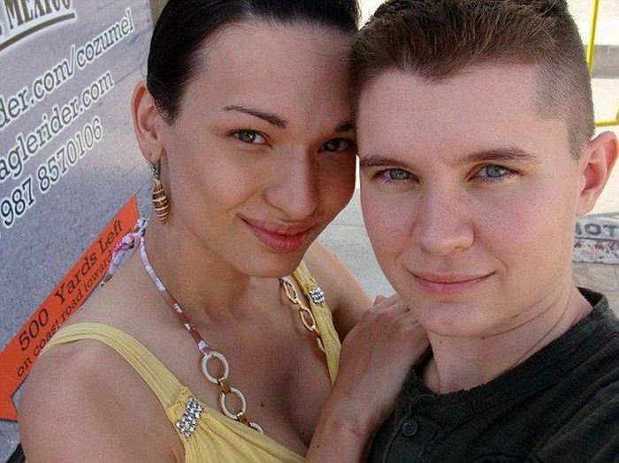 The Happy Transgender Couple