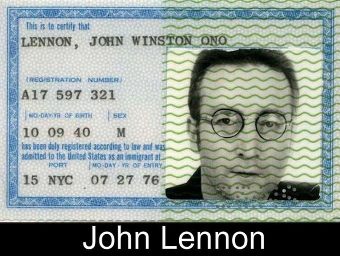 17 Iconic Celebrity Passports