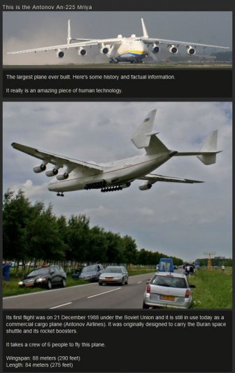 The Largest Plane Ever