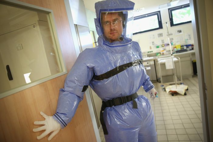 Inside The Ebola Isoloation Ward