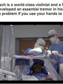 Man Plays Violin During His Own Brain Surgery