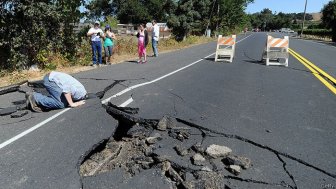 Up Close And Personal With A Napa Earthquake