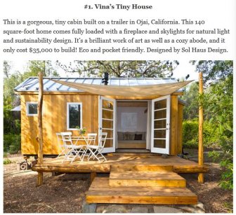 Tiny Houses You Would Actually Want To Live In