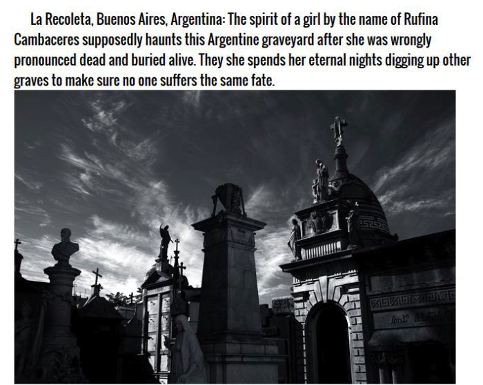 Haunted Cemeteries