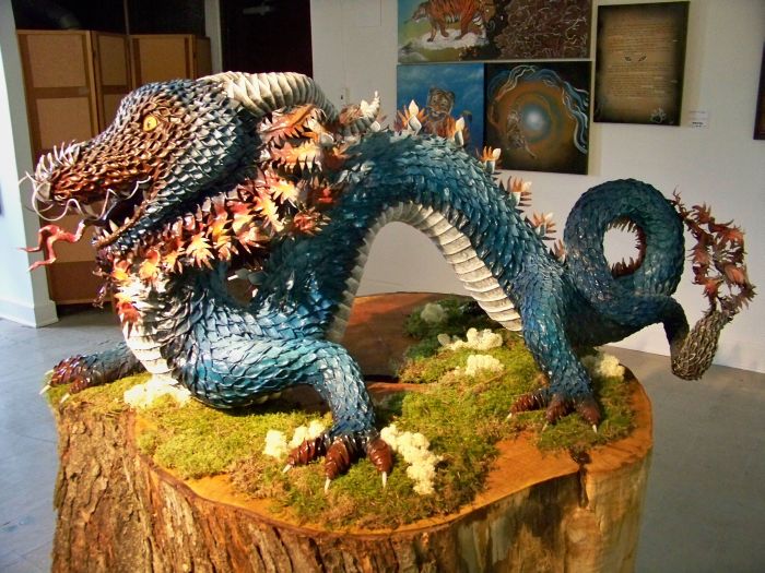 It's Amazing What This Girl Did With Paper Mache