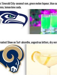 Drinks That Were Inspired By Your Favorite NFL Team