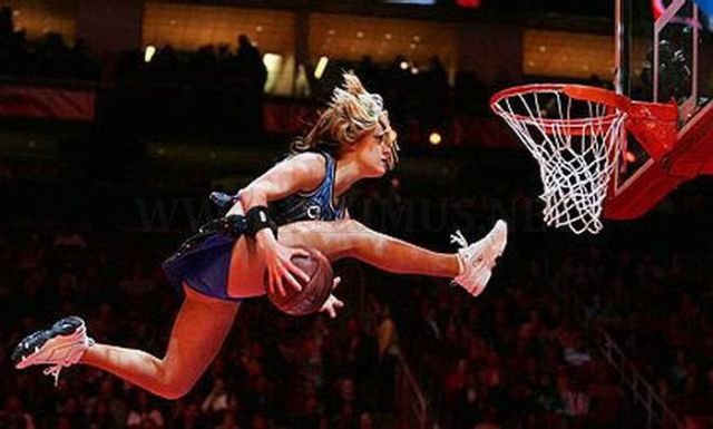 Slam Dunking NBA Girls