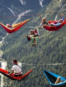 These Hammocks Are Built For Daredevils