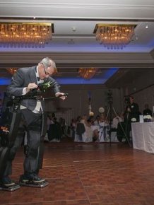 Paralyzed Man Stands At His Daughter's Wedding