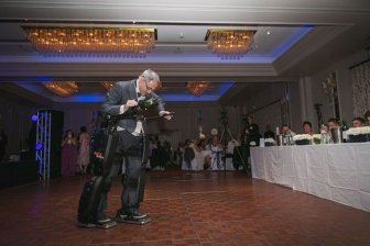 Paralyzed Man Stands At His Daughter's Wedding