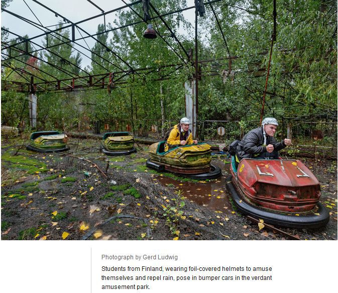 Tourists In Chernobyl