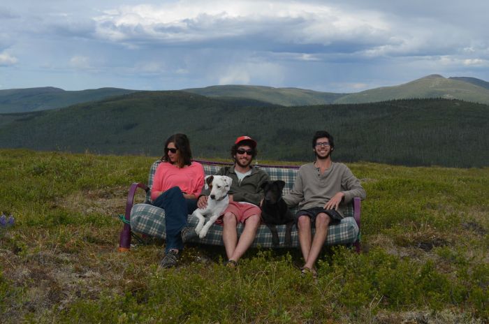 Three Friends Take Their Dogs And Their Futon Across The Country