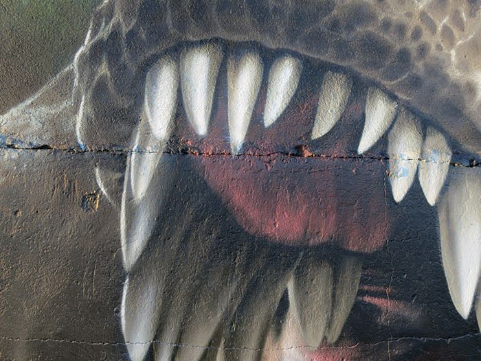 This Jurassic Park Inspired Wall Is A Masterpiece