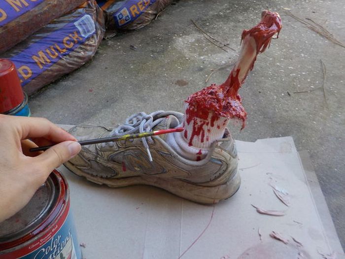 How To Make An Awesome Severed Leg For Halloween