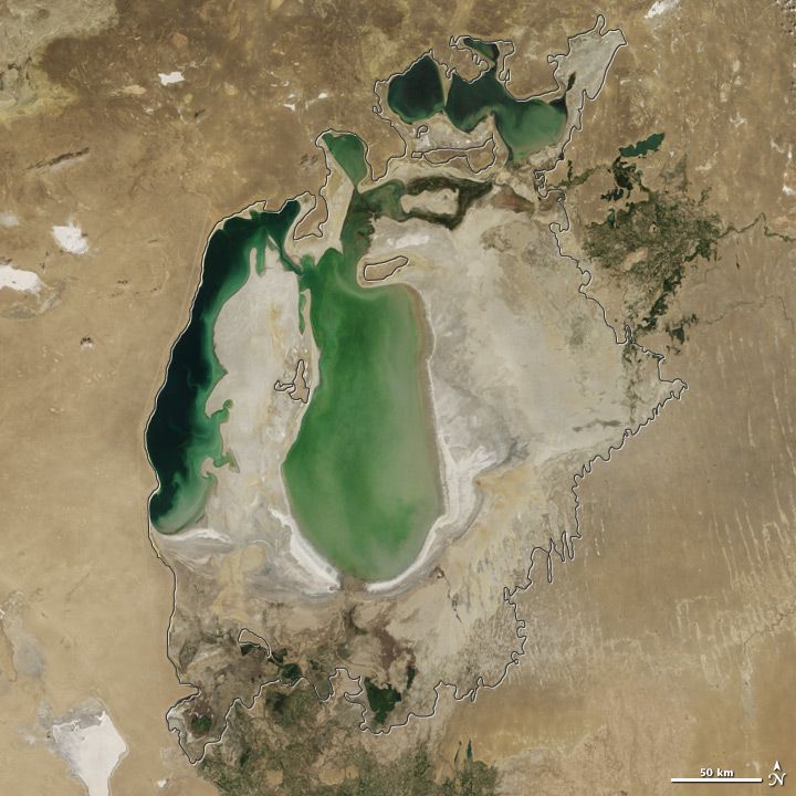 The Aral Sea Is Changing
