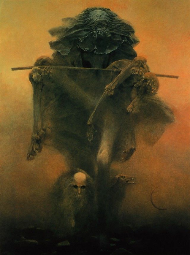 Zdzislaw Beksinski's Visions Of Hell