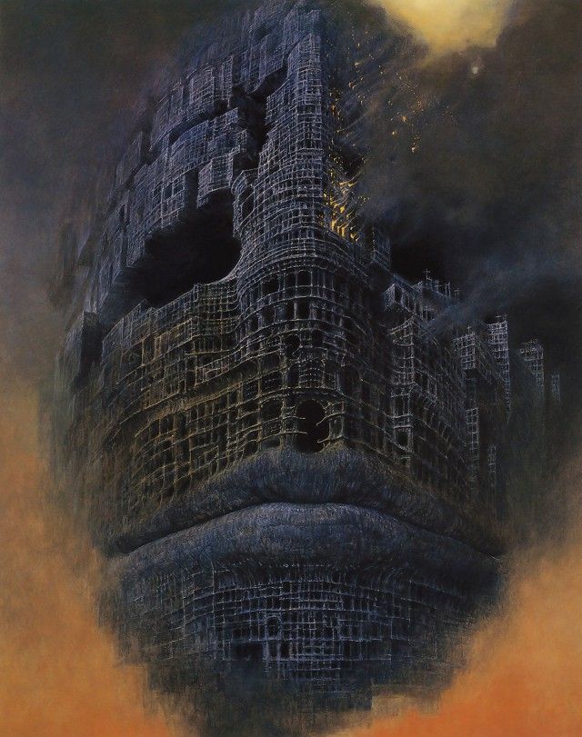 Zdzislaw Beksinski's Visions Of Hell