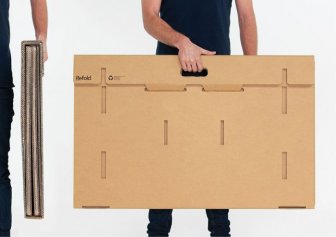The Cardboard Desk You Can Take Anywhere
