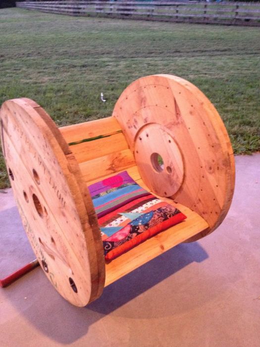 The Ultimate Cable Reel Chair