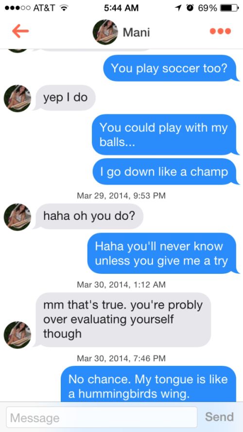Lines up worst pick tinder The 33