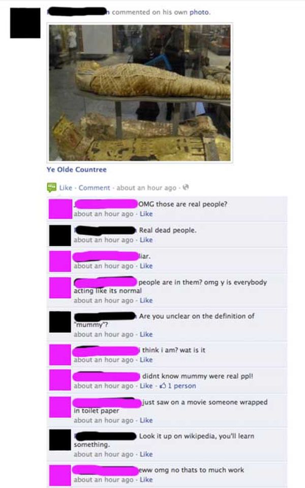 Proof That There Are Too Many Dumb People On Facebook