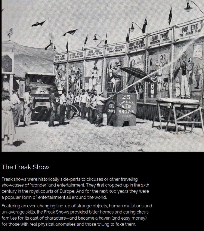 An Inside Look At American Freak Shows