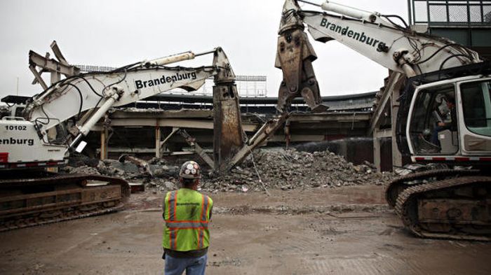Wrigley Field Is Getting Torn Apart And Put Back Together