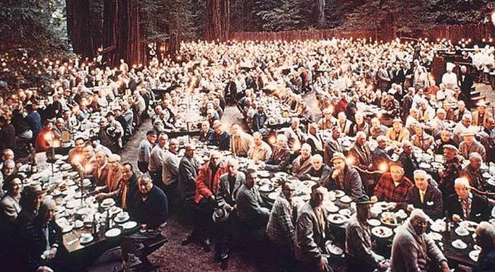Candid Photos From The Bohemian Grove Meeting