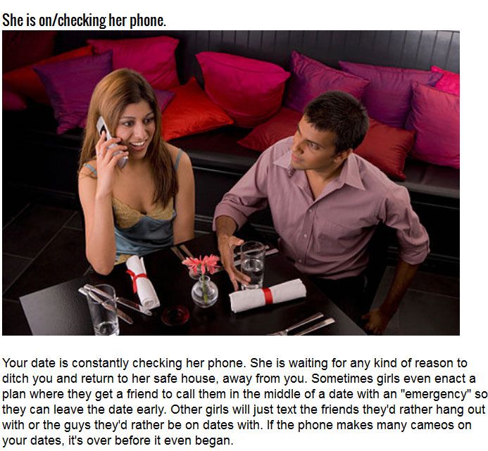 Six Signs That Your Date Has Become A Disaster