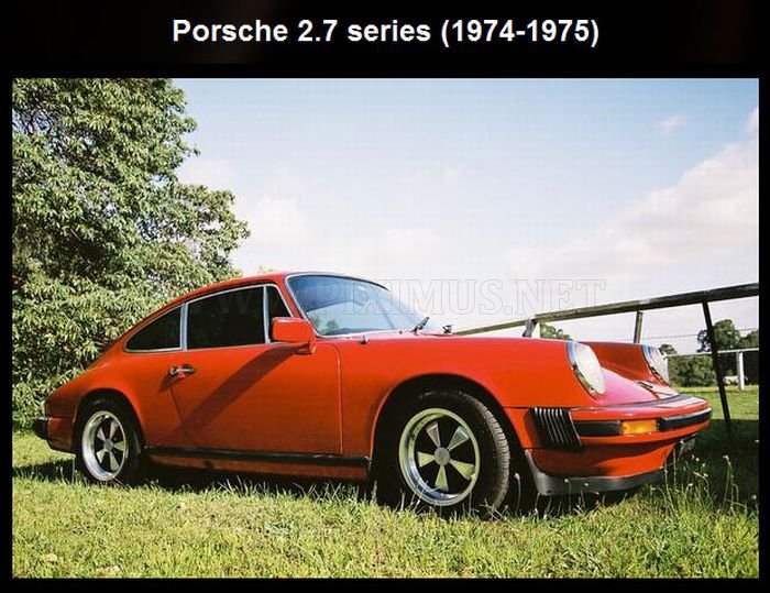 The Evolution of Porsche 911 , part 911
