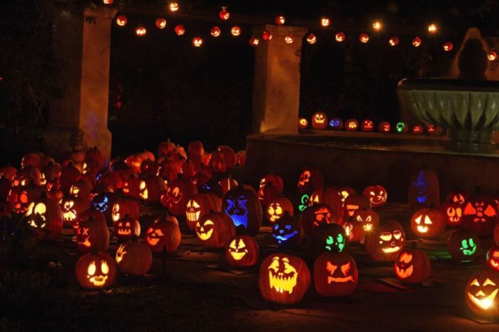 Amazing Display Of 5,000 Carved Pumpkins 