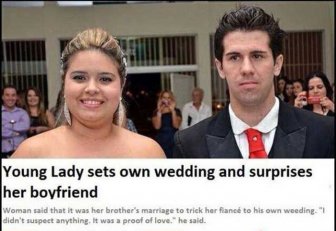 Man Gets Tricked Into Getting Married
