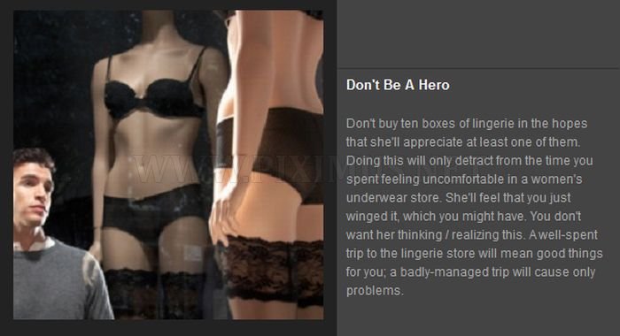 How To Buy Lingerie For Your Girlfriend 