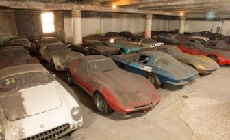 Garage Full of Corvettes