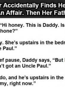Daughter Lets Dad Know Mom Is Having An Affair