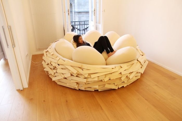 This Human Sized Nest Is The Cure For The Common Couch