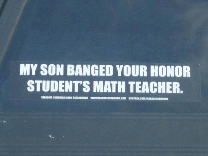 The World's Most Ridiculous Bumper Stickers