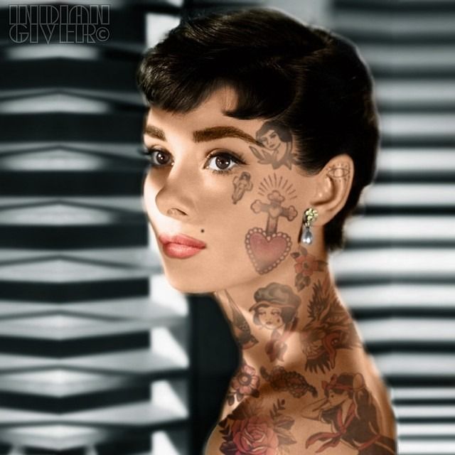 Celebrities Get Tattoos Photoshopped Onto Their Bodies