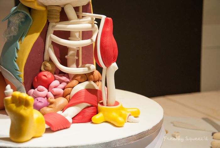 Ralph From The Simpsons Has Been Turned In A Cake And It's Creepy