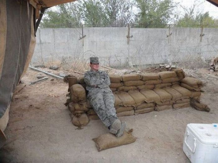 Resting Soldiers