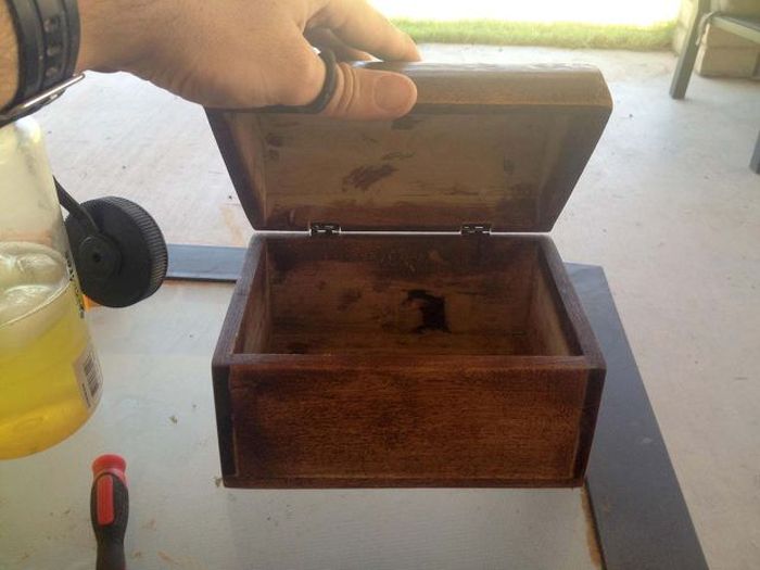 How To Nail Your Marriage Proposal With A Homemade Treasure Chest