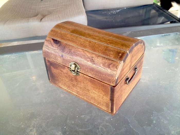 How To Nail Your Marriage Proposal With A Homemade Treasure Chest
