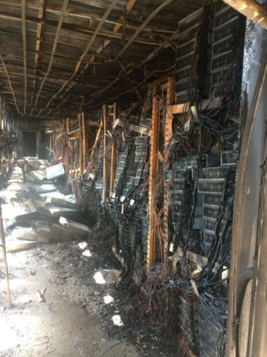 Bitcoin Farm In Thailand Burns To The Ground