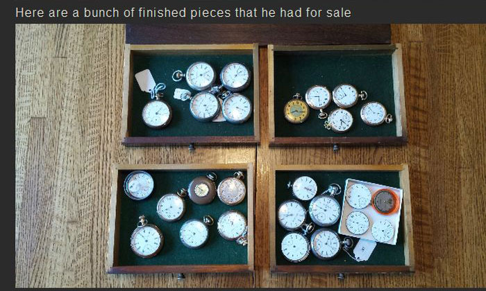 The Ultimate Pocket Watch Stash